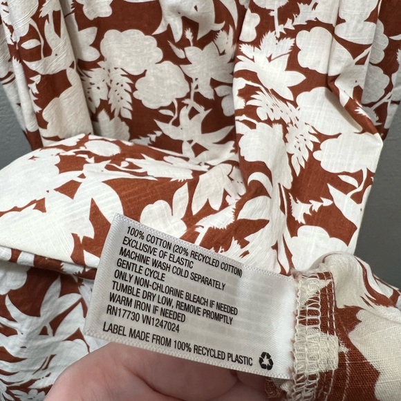 Nwt! Universal Thread 2x brown floral dress - Picture 7 of 7